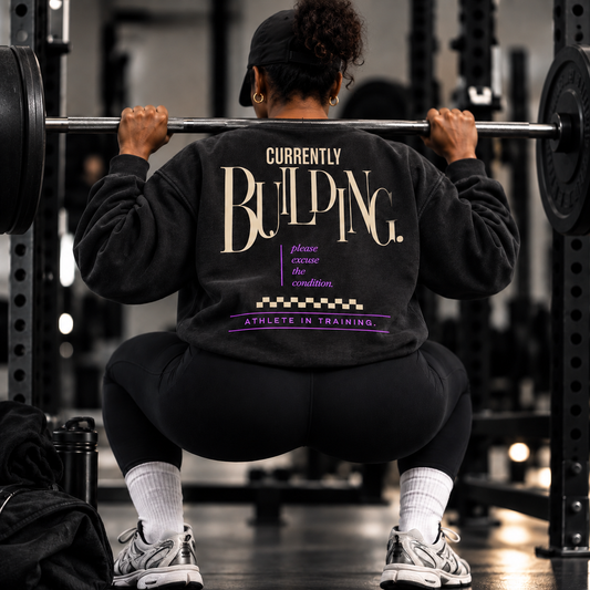 Currently Building Athlete in Training Crewneck