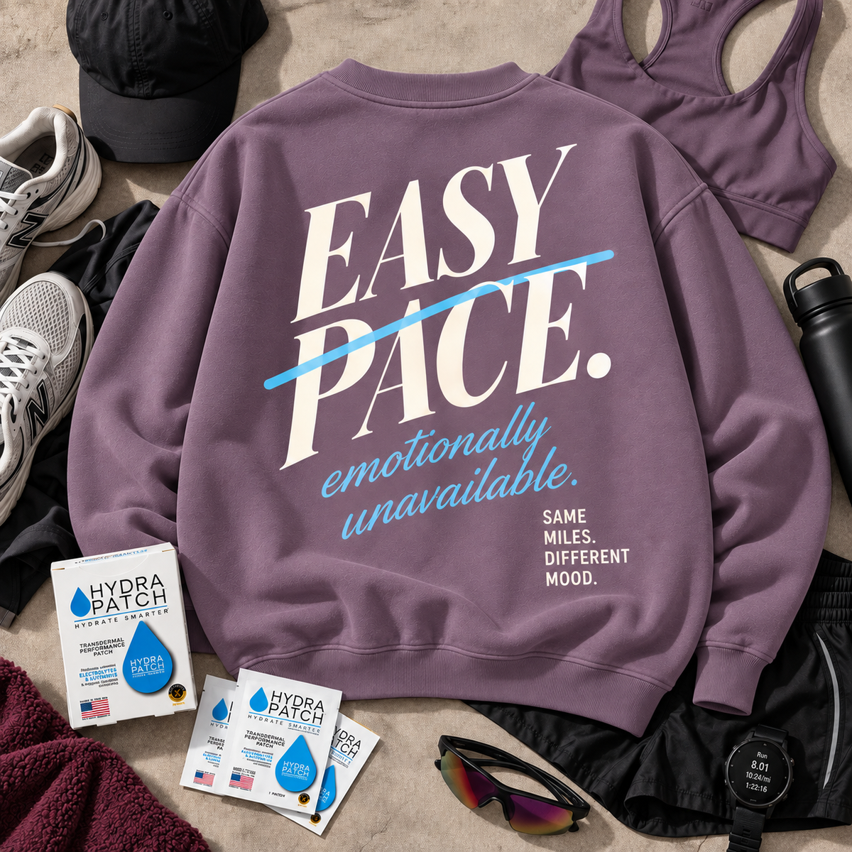 Easy Pace Emotionally Unavailable Crew Neck
