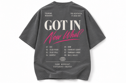 Got In Now What Tee