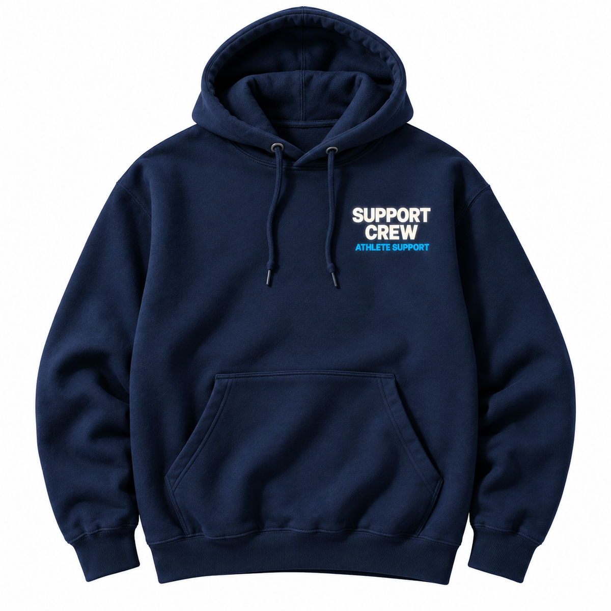 I'm Not Competing I'm Yelling support crew hoodie front graphic studio view
